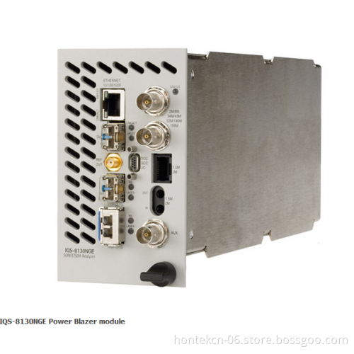 Next-Generation Multiservice Test Module IQS-8130NGE Power Blazer